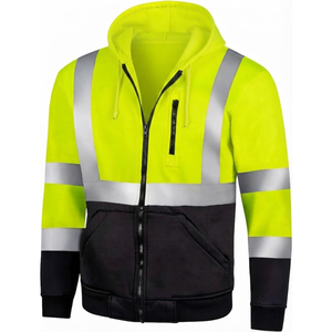 Veste de sécurité réfléchissante haute visibilité durable pour les travaux de construction, d'usine, de logistique et les tâches en extérieur - Product Image 4
