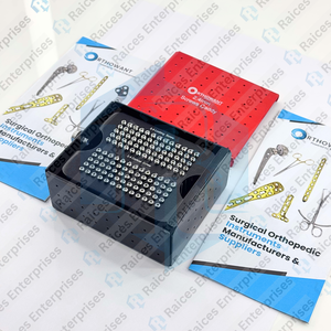 Vis autotaraudeuses 2,4 mm à verrouillage et à tête cylindrique en alliage d'aluminium pour instruments chirurgicaux orthopédiques vétérinaires certifiés CE - Product Image 5