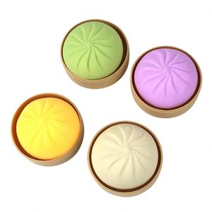 Juguete Antiestrés Popular de Dumplings al Vapor Elásticos y Rellenos, Pequeño Bollo al Vapor, Kit de Mochi Blandito para Niños, Juguete para Aliviar el Estrés - Product Image 4