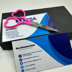 Professional Stainless Steel Embroidery <b>Scissors</b> Pink Heart Shape Handle Fine Tip Precision <b>Sewing</b> Thread Cutting Tool - Product Image 5