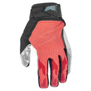 Pro Level Leather American Football Gloves with High-Tack Palm Superior Comfort & Flexible Stretch for Fast & <b>Controlled</b> Play - Product Image 3