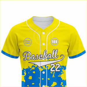 Custom Team <b>Name</b> Baseball Jersey Uniform Set Breathable Quick Dry Sublimation Front Team Sportswear 100% Polyester Four-Way - Product Image 4