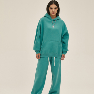 Sweat-shirts à capuche zippés personnalisés très demandés, en coton 100% épais, coupe oversize unisexe à épaules tombantes, à prix de gros - Product Image 4