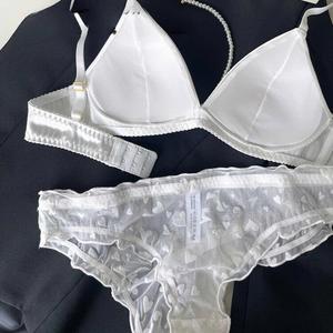 Nouveaux ensembles de soutien-gorge et de culottes en dentelle sexy, logo personnalisé, lingerie féminine sexy de haute qualité - Product Image 1