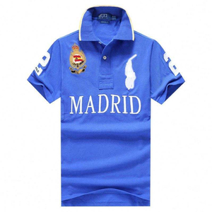 Camiseta de Rugby Personalizada para Hombre, de Alta Calidad, Informal, de Lona, Estilo Vintage, 100% Algodón, de Secado Rápido, Transpirable, con Cuello de Golf y Bordado - Product Image 1