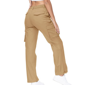 Pantalon cargo pour femme, meilleure vente, améliorant les performances, prix de gros, look moderne, couleur unie - Product Image 2