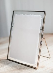 Elegant Metal and Glass <b>Photo</b> <b>Frame</b> for Home Decoration Display with Modern Luxury Design Style - Product Image 4