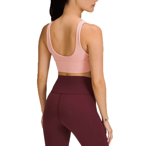 Custom Logo Women Sports <b>Bra</b> Seamless Workout Yoga Fitness <b>Bra</b> Manufacturer - Product Image 2