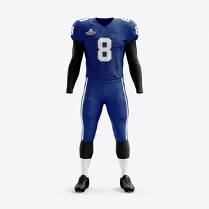 Premium American Football Uniforms Plus Size Impact Resistant <b>Padding</b> Vibrant Team Colors Breathable Quick Dry Long Lasting - Product Image 6