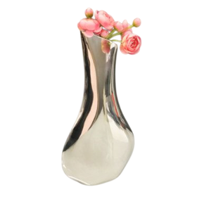 Florero de Hierro Chapado en Oro Brillante de Primera Calidad para Decoración de Mesa en Hogares, Hoteles y Fiestas, Florero para Arreglos Florales - Product Image 6