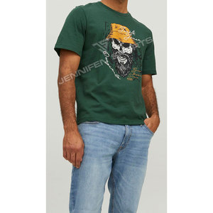 Camisetas Gráficas DTG para Streetwear, Camisetas Blancas Personalizadas para Hombre, Tallas Grandes, Estilo Vintage, Corte Regular, 100% Algodón, Camiseta Casual - Product Image 2