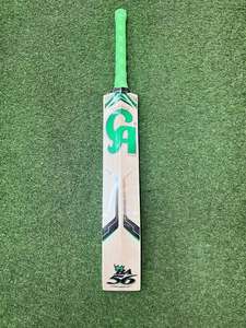Batte de cricket en bois d'orme anglais CA Sports BA 56 Players Edition Babar Azam avec housse de protection gratuite, grip supplémentaire et feuille anti-usure - Product Image 2