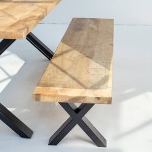 Vandana Falcon Orion – Banc en bois de manguier avec pieds en fer - Product Image 6