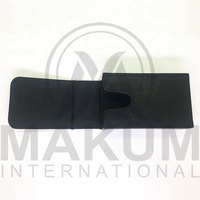 MAKUM INTERNATIONAL Étui à cartes personnalisé en cuir de vachette, étui de poker personnalisé, écologique, lavable, pour jeux de voyage et de fête