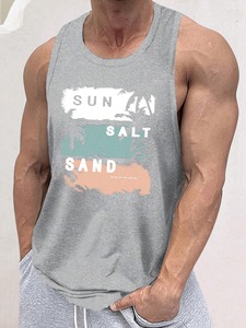 Nouveautés Offres Spéciales Débardeur de Sport Unisexe en Coton Respirant Tricoté 100% Personnalisable avec Logo Couleur OEM pour Hommes Grandes Tailles - Product Image 5