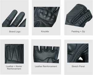 Men Real Leather Biker <b>Gloves</b> Customized Design Leather <b>Gloves</b> New Arrival <b>Gloves</b> Winter Use Leather <b>Gloves</b> For Best Selling - Product Image 4