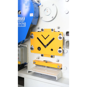 Máquina Hidráulica Semiautomática de Punzonado, Corte y Entallado de Uso Pesado |   Equipo de Fabricación de Metales Industrial de Alta Eficiencia - Product Image 3