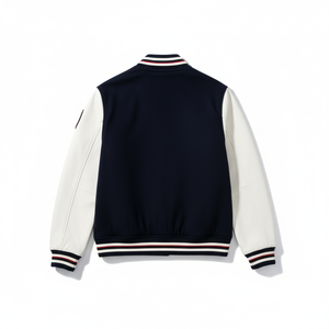 Wholesale Men's Heated <b>Fleece</b> Polyester Waterproof Anti-Bacterial Windproof Varsity <b>Jacket</b> Autumn Unisex Knitted Front Single - Product Image 3
