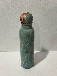 Customizable Eco-Friendly 99.9% Pure <b>Copper</b> <b>Water</b> <b>Bottle</b> for Private Label Brands Corporate Gifts Promotional Products <b>Wholesale</b> - Product Image 6