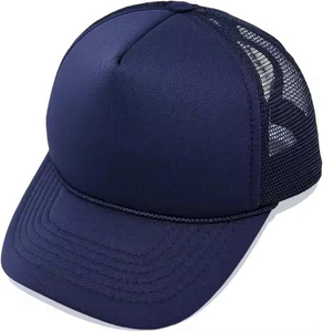 Nouvelles casquettes de camionneur en gros, dernières tendances, haute qualité, personnalisables avec bouton brodé, taille adulte, imprimées sur toile, pour l'extérieur - Product Image 6