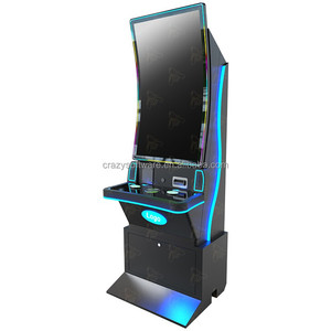 Thiết kế sang trọng giá tốt 43 "cong LCD màn hình cảm ứng kim Loại tủ trò chơi kỹ năng PC Board - Product Image 3