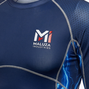 Camiseta de Compresión Titan Shield de Manga Larga para Hombre, para Gimnasio, Entrenamiento, Rendimiento Táctico, Transpirable, de Secado Rápido, Ecológica, MALUZA - Product Image 5