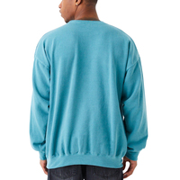 Sweat-shirts à manches longues pour hommes avec imprimé lettres hivernales attrayant, design personnalisé, tissu polaire, prix bas, vente en gros