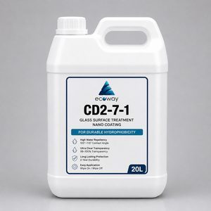 Recubrimiento Nano de Polisiloxano Ultra Transparente CD2-7-1, 20L a Granel, con 99-100% de Transparencia, Protección Hidrofóbica para Vidrio Arquitectónico - Product Image 1