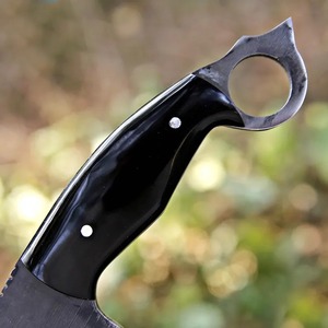 Cuchillo de Cocina Hecho a Mano con Hoja de Acero al Carbono y Mango de Resina |   Cuchillo de Chef de Acero Inoxidable para Picar y Cortar - Product Image 4