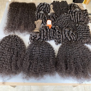 2024 ventes directes d'usine vietnamien Double dessiné Remy Extensions de cheveux humains Machine trame bouclés Textures ondulées - Product Image 6