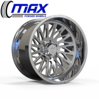 Jantes de camion forgées 26x14 28x14 30x16 30 pouces 8x180 8x165.1 pour GMC Sierra 3500HD pour Silverado 3500 Jantes de camion en aluminium personnalisées