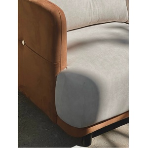 Two Seater Foam Fabric Couch Minimalist 220x85cm Living Room <b>Sofas</b> Vietnam Home Use PE & <b>Wood</b> <b>Frame</b> outside <b>Sofa</b> - Product Image 5