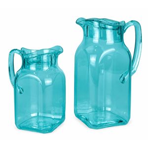 กาน้ำชาอะคริลิคและแก้วน้ำทัมเบลอร์ทรงสี่เหลี่ยมสำหรับคนรักชา - Product Image 6