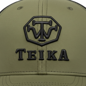 Gorra de Béisbol Trucker Personalizada 2026 con Logotipo 3D Bordado, Malla Naranja y Negra, Ajustable con Cierre a Presión, OEM - Product Image 5