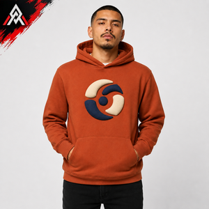 Sweat à capuche pour homme de haute qualité avec impression en relief, associant un motif artistique en relief, un tissu confortable et une construction élégante pour une collection décontractée. - Product Image 5