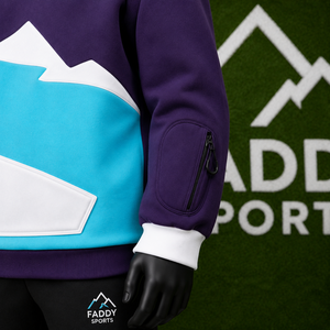 Nouvelle Arrivée 2026 – Sweat à Capuche Polaire Épaisse Grande Taille Personnalisable – Vente en Gros OEM ODM – Pull Sportif Unisexe Hiver Colorblock - Product Image 6
