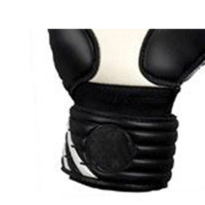 Professional Fashionable High Quality Latest Trending Design Full Finger PU Leather Non-Slip Hook Loop Closure Goalkeeper Gloves - Product Image 4