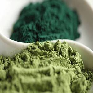 Poudre d'extrait d'écorce sauvage bleu pur Phycocyanine E25 en vrac, superaliment biologique, colorant naturel, végétalien, Keto, en bouteille de verre - Product Image 1
