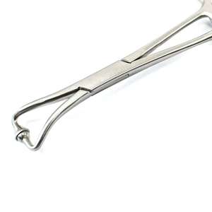 Pinza para toallas Backhaus de acero inoxidable, instrumento quirúrgico, pinza para toallas con articulación de bola y encaje de 14 cm de Grip Surgical - Product Image 2