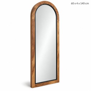 Aqdus Saleem Mid Century Modern Eco-friendly Handmade Durable Iron <b>Arch</b> Wall <b>Mirror</b> <b>Black</b> Iron Frame Full Length Wholesale - Product Image 1