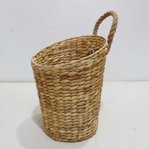 Rustic Water Hyacinth <b>Vegetable</b> <b>Storage</b> Hanging <b>Basket</b> Wall Decor Breathable Eco-Friendly - Product Image 6