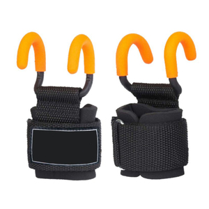Custom Logo Color Advanced Rod Hooks Heavy-Duty Neoprene Anti-Slip <b>Lifting</b> Rod Hooks for Gym Workouts Fitness Training <b>Bar</b> - Product Image 3
