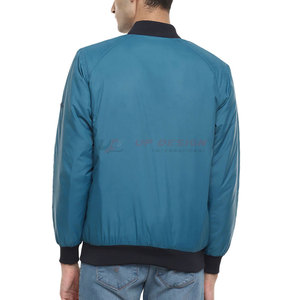 Veste bomber pour homme à séchage rapide, respirante, écologique, à manches longues, 100% polyester, veste d'hiver personnalisable, vente en gros - Product Image 2
