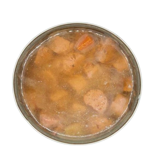 Alimento Húmedo Enlatado para Mascotas, Cazuela de Pollo y Vegetales, Ideal para Perros, de un Vendedor Confiable de Origen Tailandés - Product Image 1