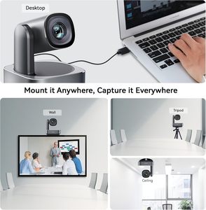 Caméra de conférence PTZ Tenveo VL20H 1080p60fps avec <span class=keywords><strong>zoom</strong></span> 20X, suivi automatique, préréglages faciles, caméra vidéo USB HDMI pour réunions <span class=keywords><strong>à</strong></span> <span class=keywords><strong>distance</strong></span> - Product Image 3