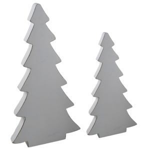 Red Color <b>Christmas</b> <b>Tree</b> <b>Table</b> Decoration Supplies Multiple Ornaments Mango Wood Carved <b>Tree</b> Set of 2 at Best Price - Product Image 2
