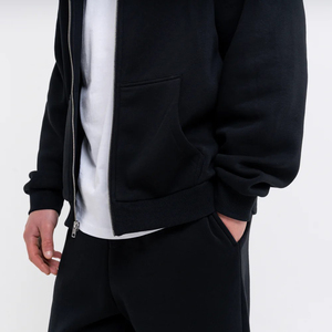 Ensemble de survêtement technique 2026 Full-Zip Paris Fleece Wind Runner pour homme avec sweat à capuche et pantalon de jogging - Product Image 4