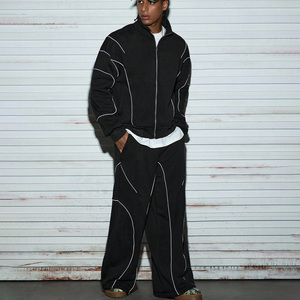 Wholesale Custom Windbreaker Apparel Factory Utility Style Windbreaker <b>Sets</b> Private Label Production - Product Image 2