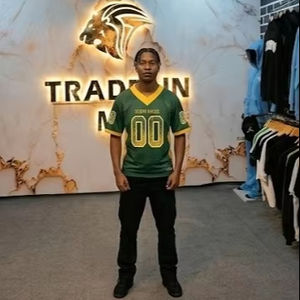 Maillot de football entièrement personnalisé avec logo, col et ensemble d'uniformes de football, en maille respirante - Product Image 3