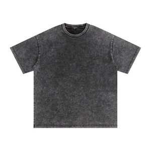เสื้อยืดลำลองสไตล์วินเทจ ดีไซน์ทันสมัยสำหรับสตรีทแวร์ แฟชั่นสั่งทำพิเศษ ทรงโอเวอร์ไซส์ ผ้าฝ้าย เสื้อยืดสไตล์วินเทจ - Product Image 2